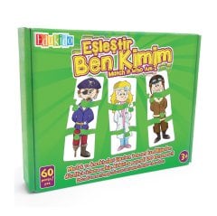 Eşleştir Ben Kimim (Anaokulu Zeka Kartları)