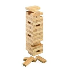 Denge Oyunu Jenga 54 Parça Ahşap Bloklar 5315 Rulo