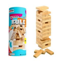 Denge Oyunu Jenga 54 Parça Ahşap Bloklar 5315 Rulo