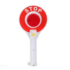 Polis Çift Taraflı Işıklı Dur-Geç El İşaretçisi Lambası (Trafik) Pilli