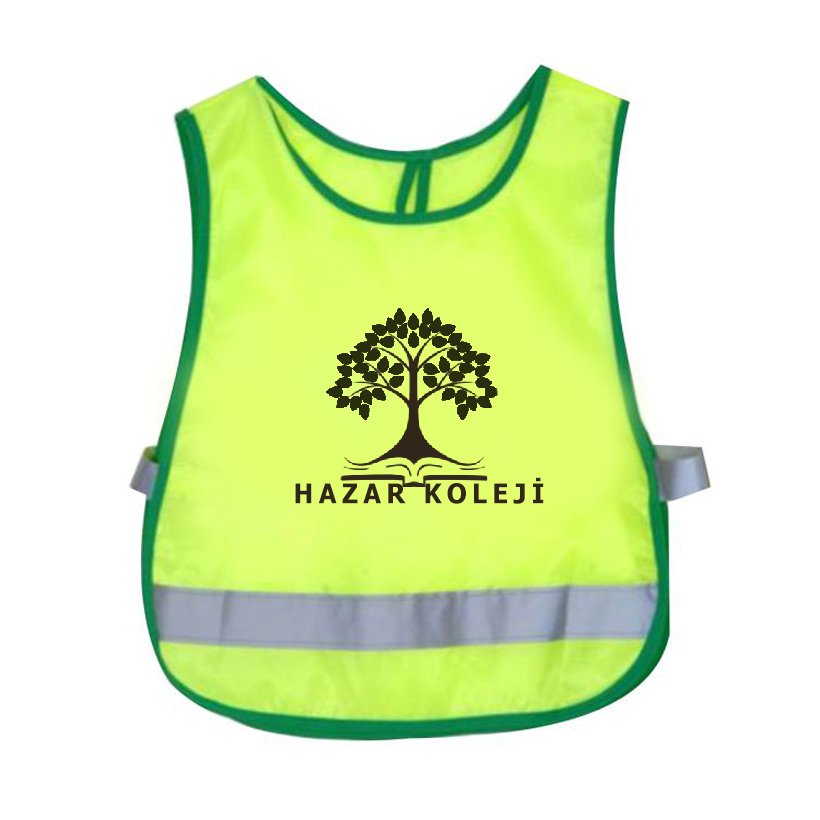 Gezi Önlüğü (Yeleği)Tek Renk Baskı