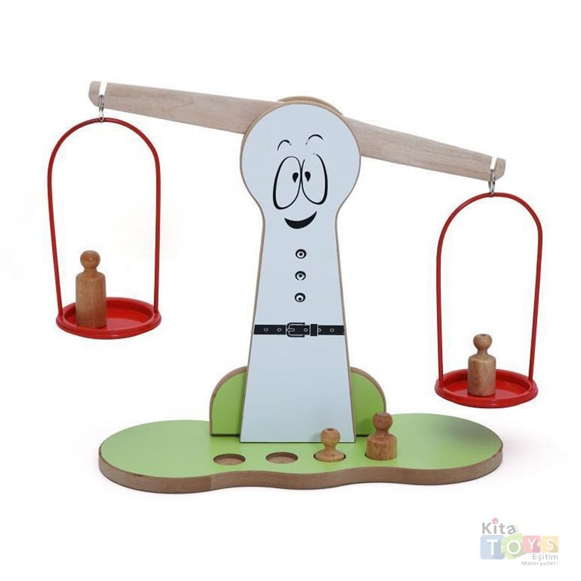 Palyaço Terazi (Ahşap Tartı)