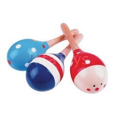 Ahşap Marakas (Tekli) Müzik Aleti