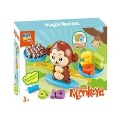 Denge Oyunu Terazisi Monkeya (Matematik Öğreniyorum Tartı-Rakamlar) 2321