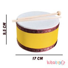 Askılı Deri Davul (Orta Boy) 17 cm