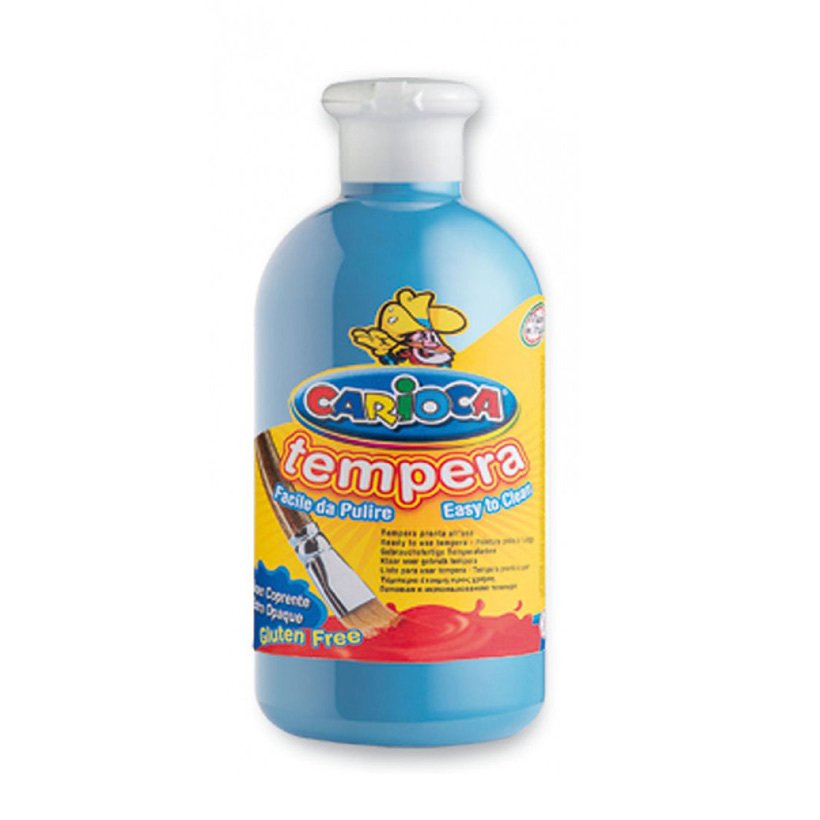 Tempera-Parmak Boyası 500ml Açık MAVİ Renk