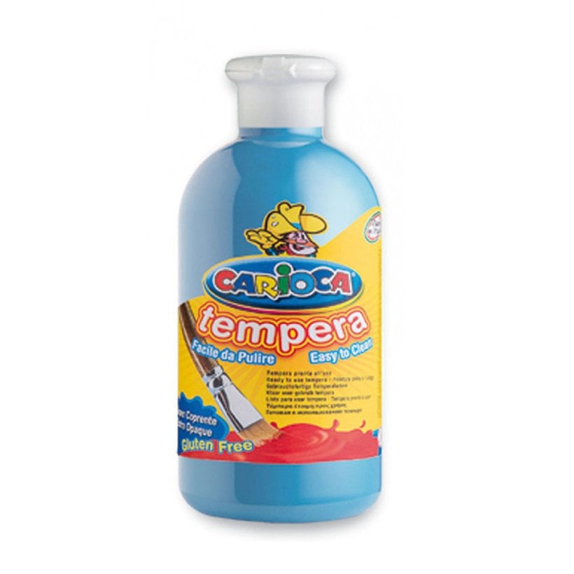 Tempera-Parmak Boyası 500ml Açık MAVİ Renk