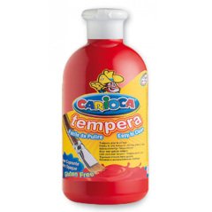 Tempera-Parmak Boyası 500ml KIRMIZI Renk