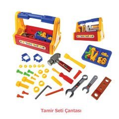 Oyuncak Tamir Çantası Seti Aletleri