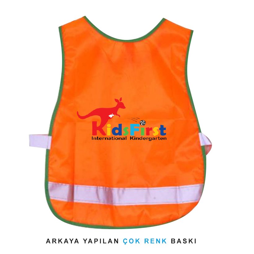 Gezi Önlüğü/Yeleği (Çok Renk Baskı)