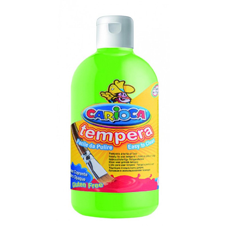 Tempera-Parmak Boyası 500ml Açık YEŞİL Renk