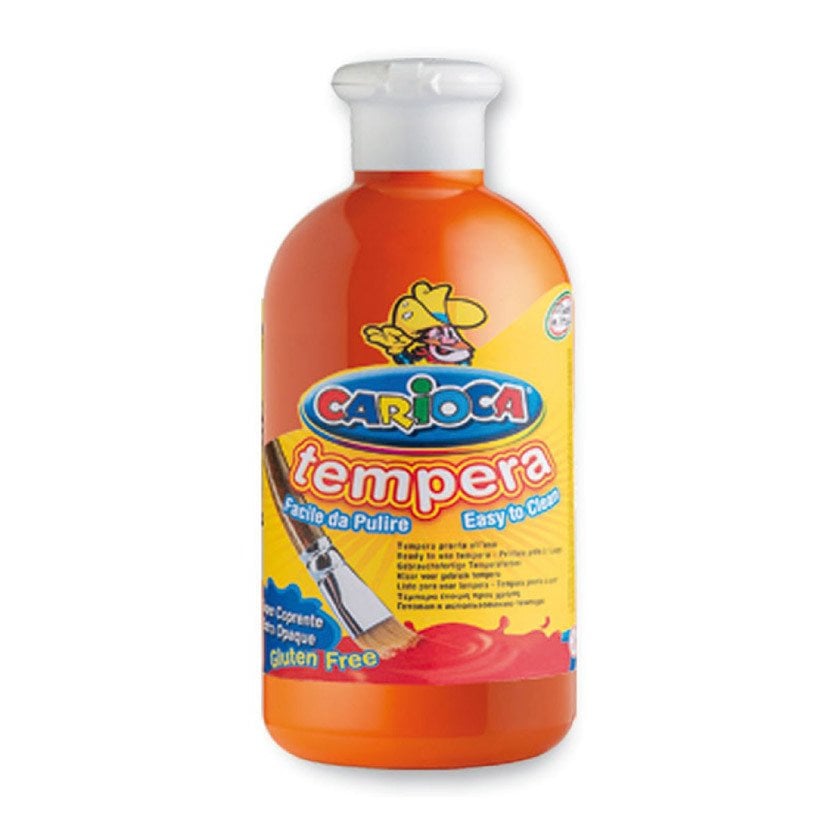 Tempera-TURUNCU 500ml Parmak Boyası