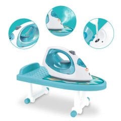 Ütü Masası ve Ütü Seti Sesli Işıklı Pilli (Ev Eşyası Oyuncak) 3256
