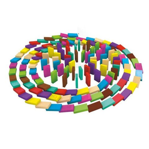 Ahşap Domino 100 Parça (Beceri Oyuncakları) RD5896 Redka Bloklar