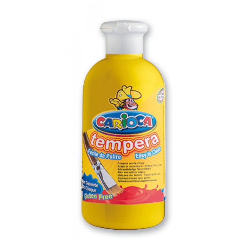 Tempera-Parmak Boyası 500 ml SARI Renk