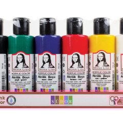 Akrilik Boya 6'Lı 70 ml Set Mona Lisa