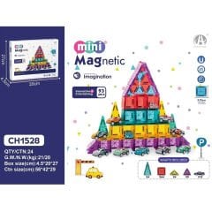 Mini Magnetic Blok 93 Parça 3.75cm Manyetik 3D (Mıknatıslı Legolar)