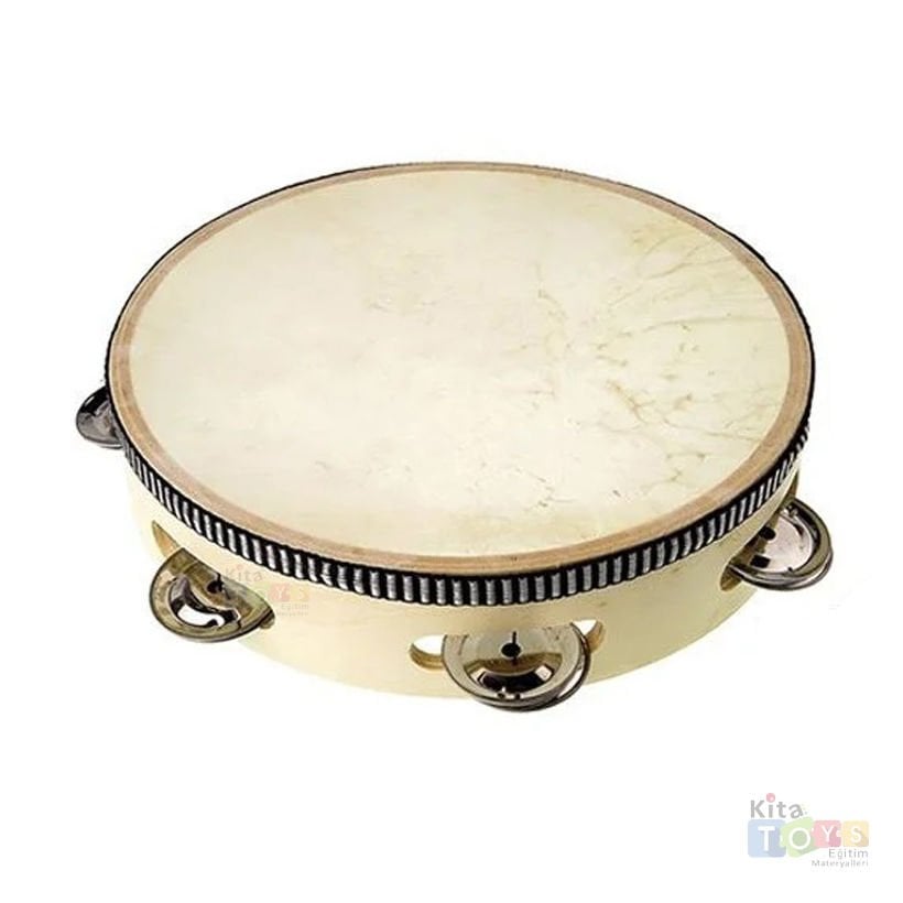 5 Zilli Tef 20 cm 1. Kalite İTHAL (Orff Aletleri)