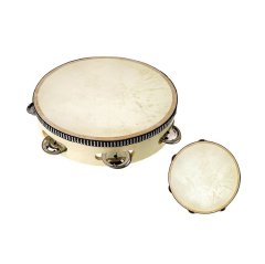5 Zilli Tef 20 cm 1. Kalite İTHAL (Orff Aletleri)