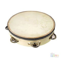 5 Zilli Tef 20 cm 1. Kalite İTHAL (Orff Aletleri)