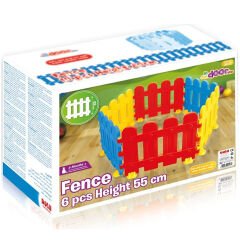 Oyun Çiti 6'Li Set 2625 Yükseklik 55 cm Dolu Oyuncak 3017