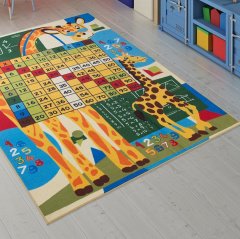 Math Class 133X190 cm (Confetti Anaokulu Halısı)