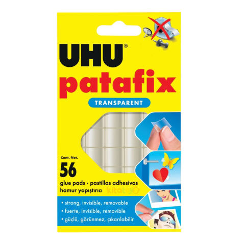 Uhu Patafix ŞEFFAF Hamur Yapıştırıcı Invisible