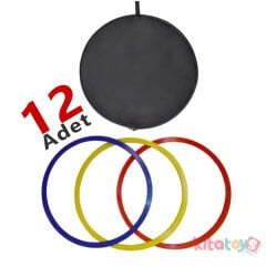 12'li Koordinasyon Çemberi Çantalı (Antrenman-spor) Halkası