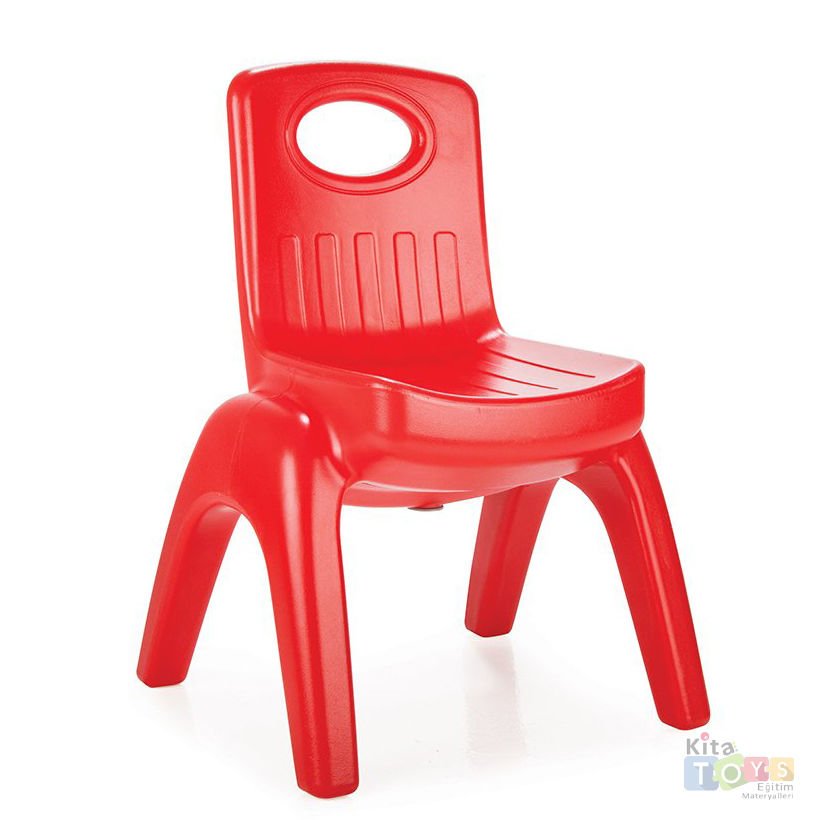 Tonton Sandalye (Kreş-Anaokulu Sandalyesi) Kırmızı