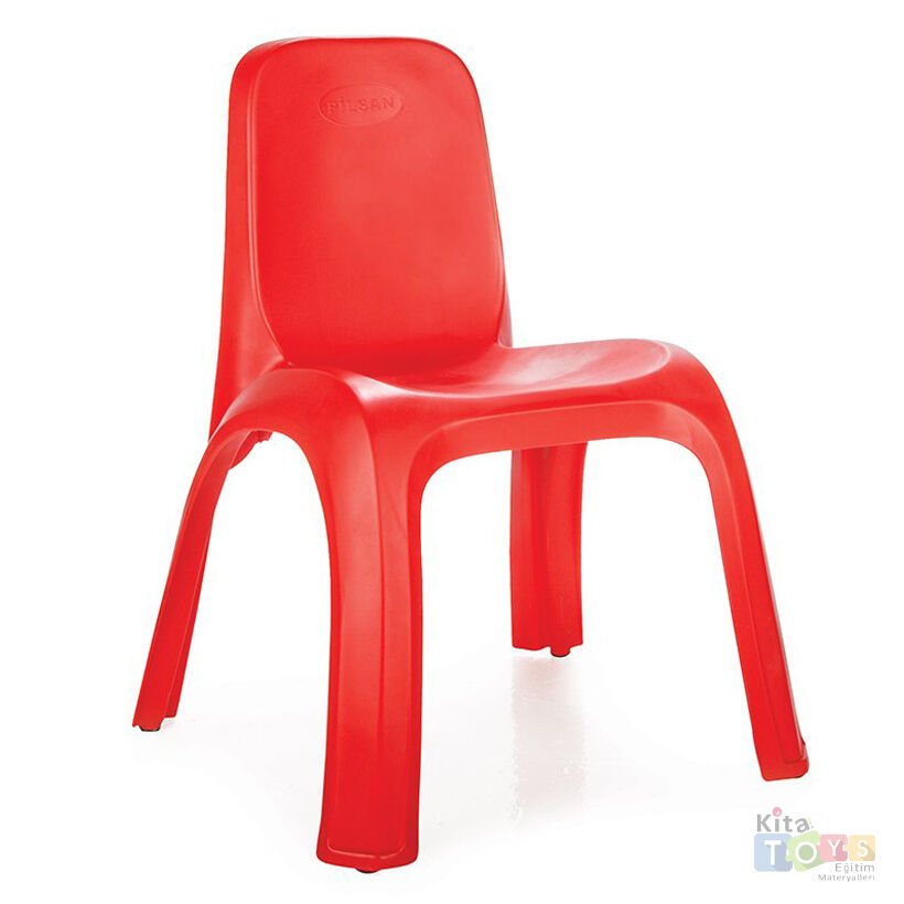 King Sandalye (Kreş-Anaokulu Sandalyesi) Kırmızı