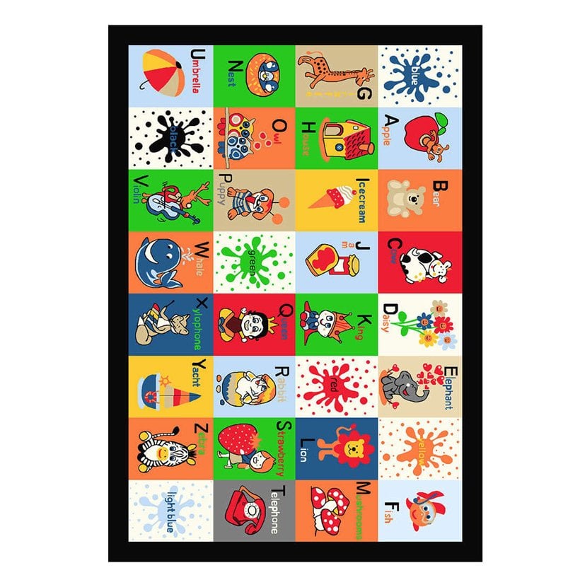 Letter Blocks 200x290 cm Confetti