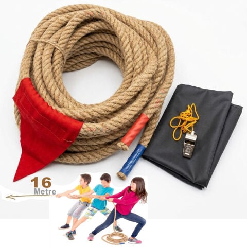 Halat Çekme Oyunu 16 Metre X 14 mm (Çekişme Halatı İpi)