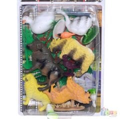 Evcil Hayvanlar Seti (Oyuncak Plastik Hayvanları)