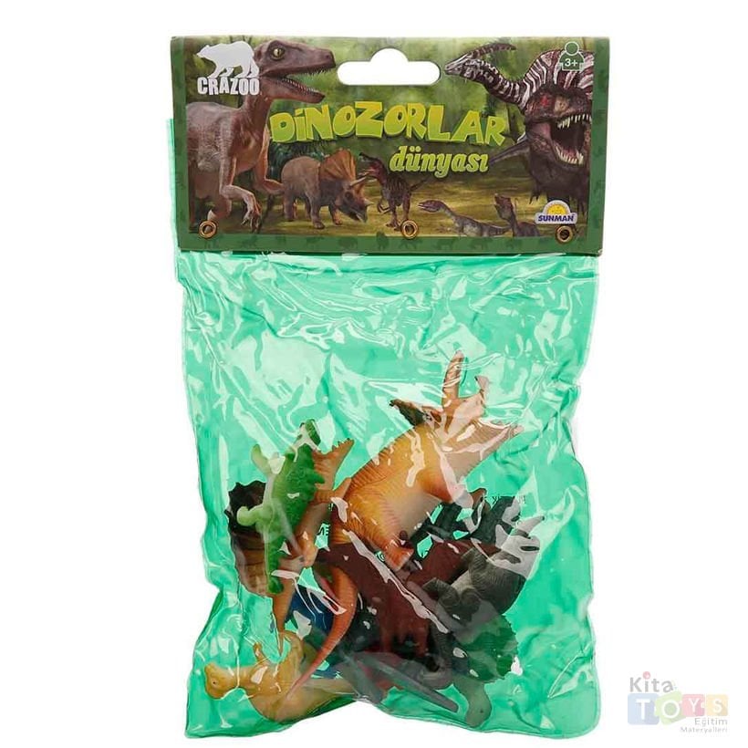 Dinozorlar Dünyası Seti (Küçük Boy) Hayvanlar