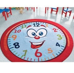 Happy Hour 200 cm Çap (Confetti) Smiley Saat