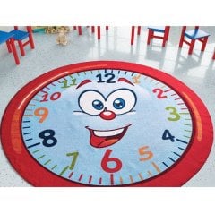 Happy Hour 200 cm Çap (Confetti) Smiley Saat