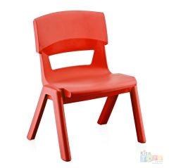 Kreş Sandalyesi (Kırılmaz Plastik Çocuk Koltuğu) Kırmızı