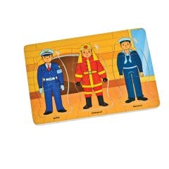 Meslekler Ahşap Puzzle 2