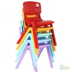 Anaokulu Sandalyesi Jumbo no505 (Kırılmaz Plastik Çocuk Koltuğu) 34 cm