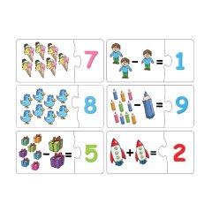 Eşleştir Matematik (Anaokulu Zeka Geliştirici Kartlar)