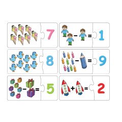 Eşleştir Matematik (Anaokulu Zeka Geliştirici Kartlar)