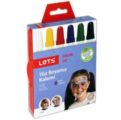 Lets Yüz Boyası 6 Renk-6806 Boyama
