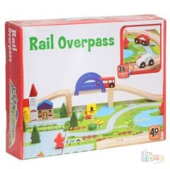 Araba Yolu Seti (40 Parça) Tren