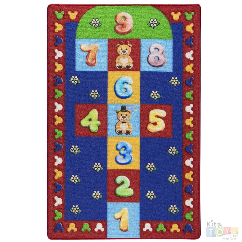 Sek Sek Halısı 100x150 cm Hopscotch (Seksek Oyunu)