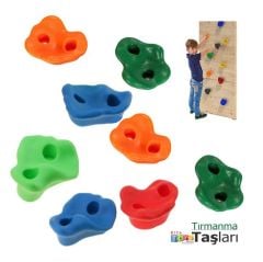 Tırmanma Taşları (Yengeç)  Plastik Kaya Taşı ve Tutamakları