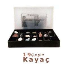 Kayaç Koleksiyonu 19 Çeşit (Fen Doğa Merkezi)