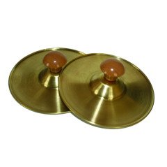 Ritim Zili 2'Lİ 11.5 cm (Anaokulu Müzik Aletleri)