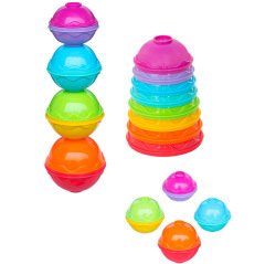 Toplu Mini Kule 8 Parça (Eğitici Kreş Oyuncakları)