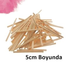 Kibrit Çöpleri 1000'Li Ahşap Natürel Çubuklar Çöpü