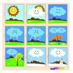 Hava Durumu (Anaokulu Mevsimler Eğitici Oyuncak)